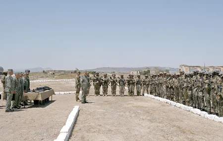 Naval Forces' live fire tactical exercise underway