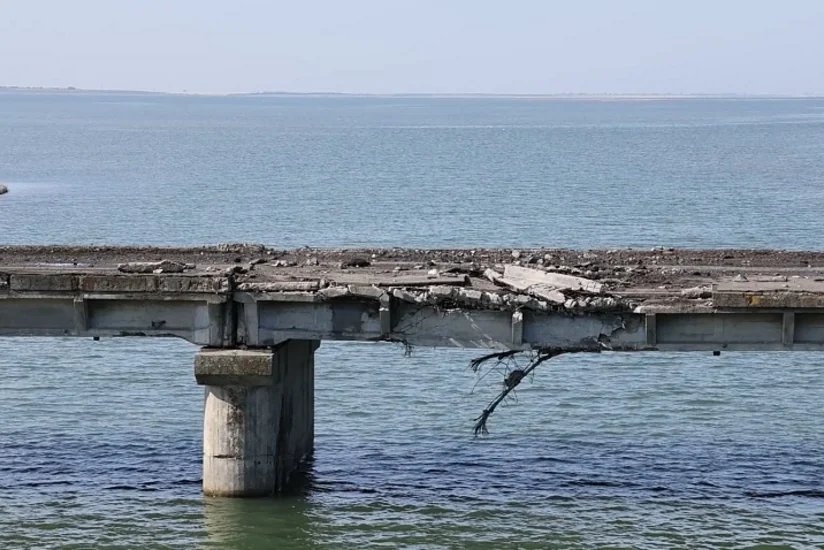 Ukraine says strategic bridge in Crimea disabled