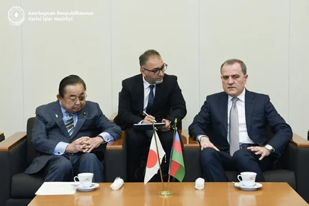 Ceyhun Bayramov yaponiyalı parlamentarilərlə ikitərəfli münasibətləri müzakirə edib