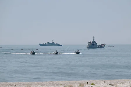 Naval Forces' live fire tactical exercise underway