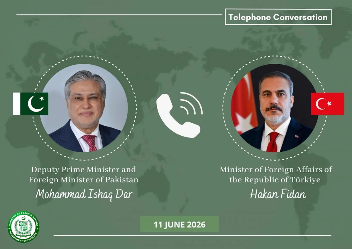 Pakistan, Türkiye FMs discuss regional situation