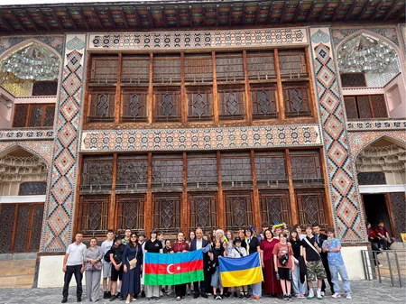 Excursion to Azerbaijani districts organized for Ukrainian children
