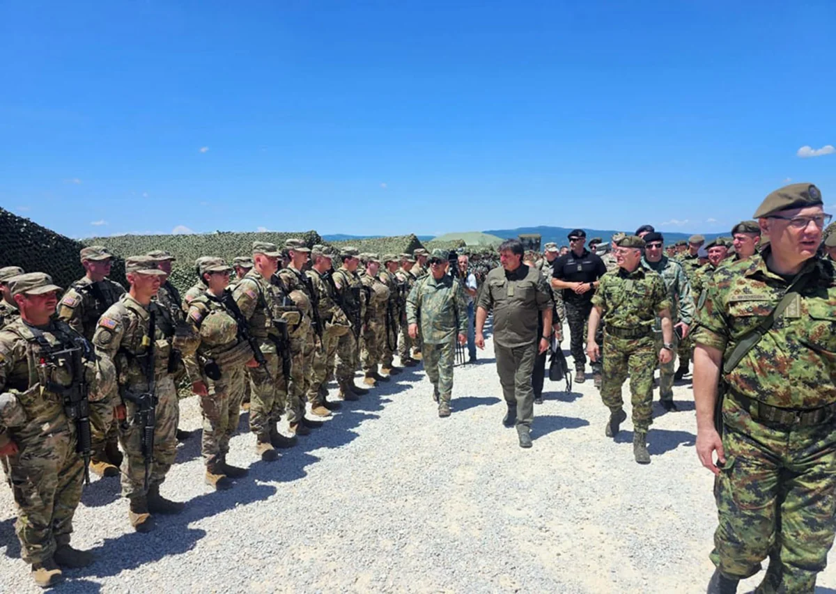 Distinguished Visitors Day held within 'Platinum Wolf 26' exercise