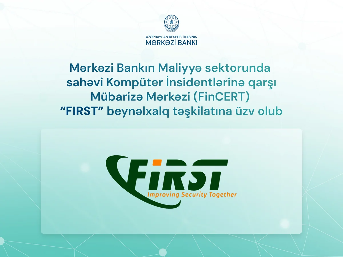 Azerbaijan joins int'l organization FIRST
