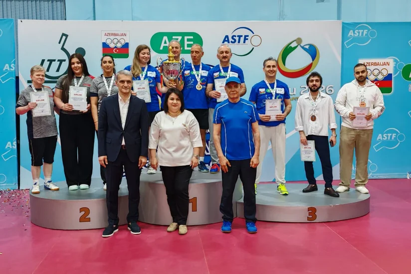 Stolüstü tennis üzrə Liqa turniri başa çatıb