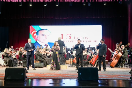 Naxçıvanda Milli Qurtuluş Gününə həsr olunmuş konsert proqramı təşkil edilib