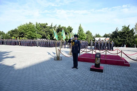 Cəmşid Naxçıvanski adına Hərbi Liseyin növbəti buraxılış mərasimi keçirilib