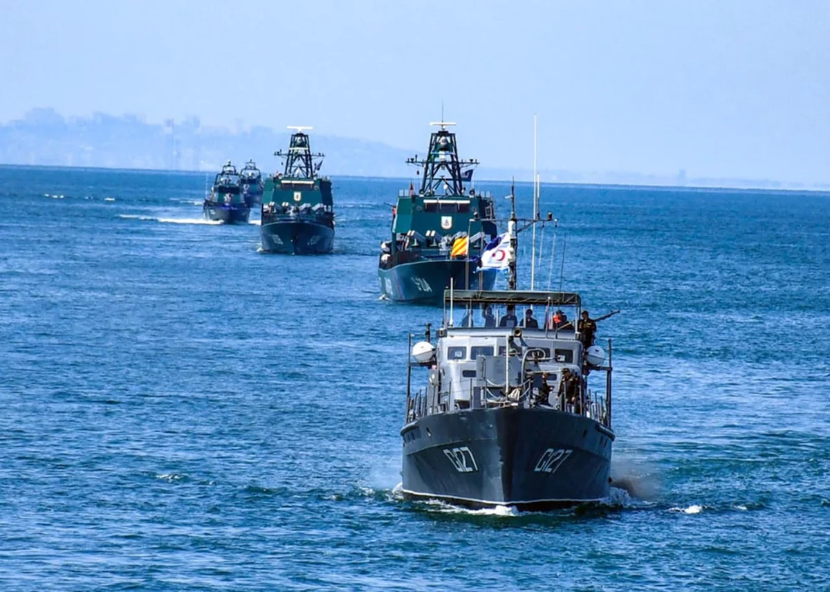Azerbaijan Navy holds live-fire tactical exercise