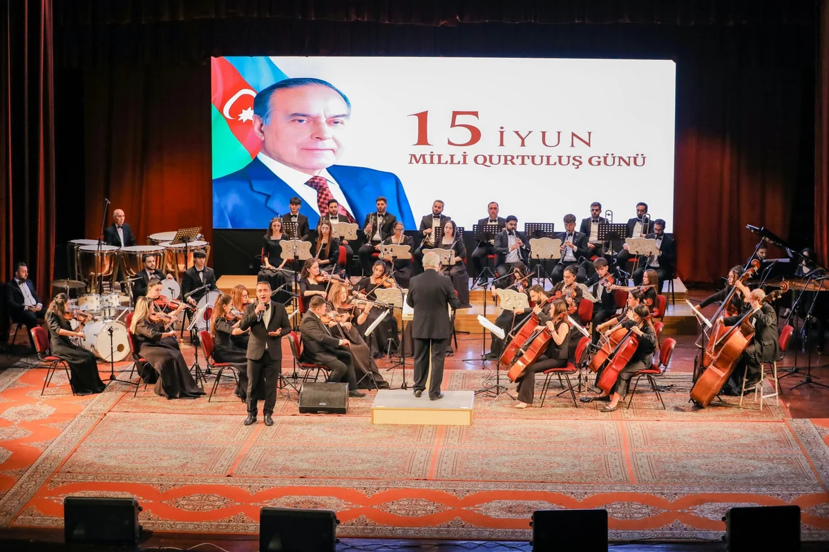 Naxçıvanda Milli Qurtuluş Gününə həsr olunmuş konsert proqramı təşkil edilib