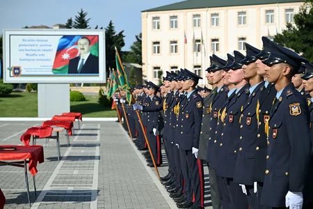 Cəmşid Naxçıvanski adına Hərbi Liseyin növbəti buraxılış mərasimi keçirilib