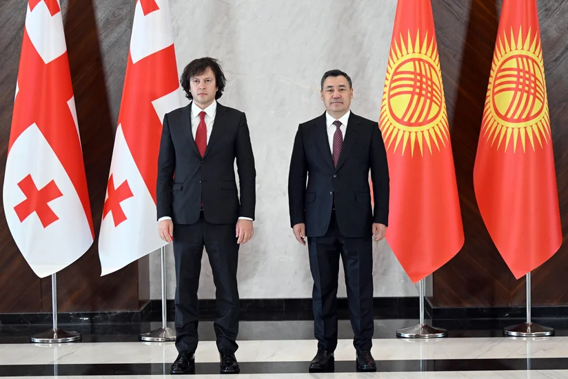 Japarov, Kobakhidze hold discussions on launch of direct flights