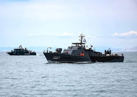 Azerbaijan Navy holds live-fire tactical exercise