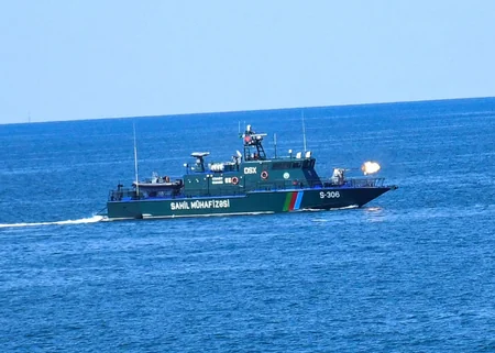 Azerbaijan Navy holds live-fire tactical exercise