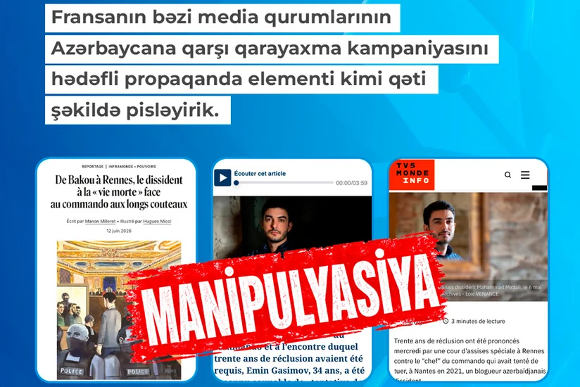 MEDİA condemns French media's defamatory campaign against Azerbaijan