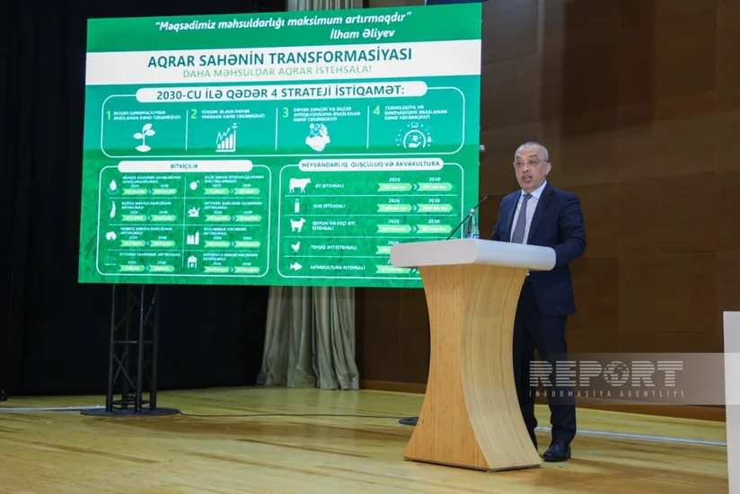 Zaur Mikayılov: Mərkəzi Aran rayonlarında 242 min hektardan çox suvarılan sahə mövcuddur