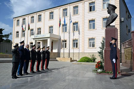Cəmşid Naxçıvanski adına Hərbi Liseyin növbəti buraxılış mərasimi keçirilib