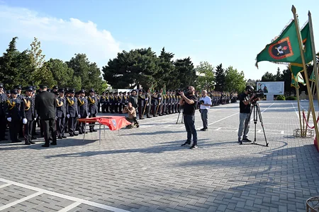 Cəmşid Naxçıvanski adına Hərbi Liseyin növbəti buraxılış mərasimi keçirilib