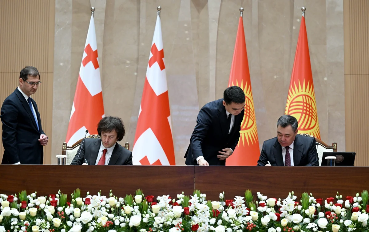 Kyrgyzstan, Georgia sign cooperation agreements