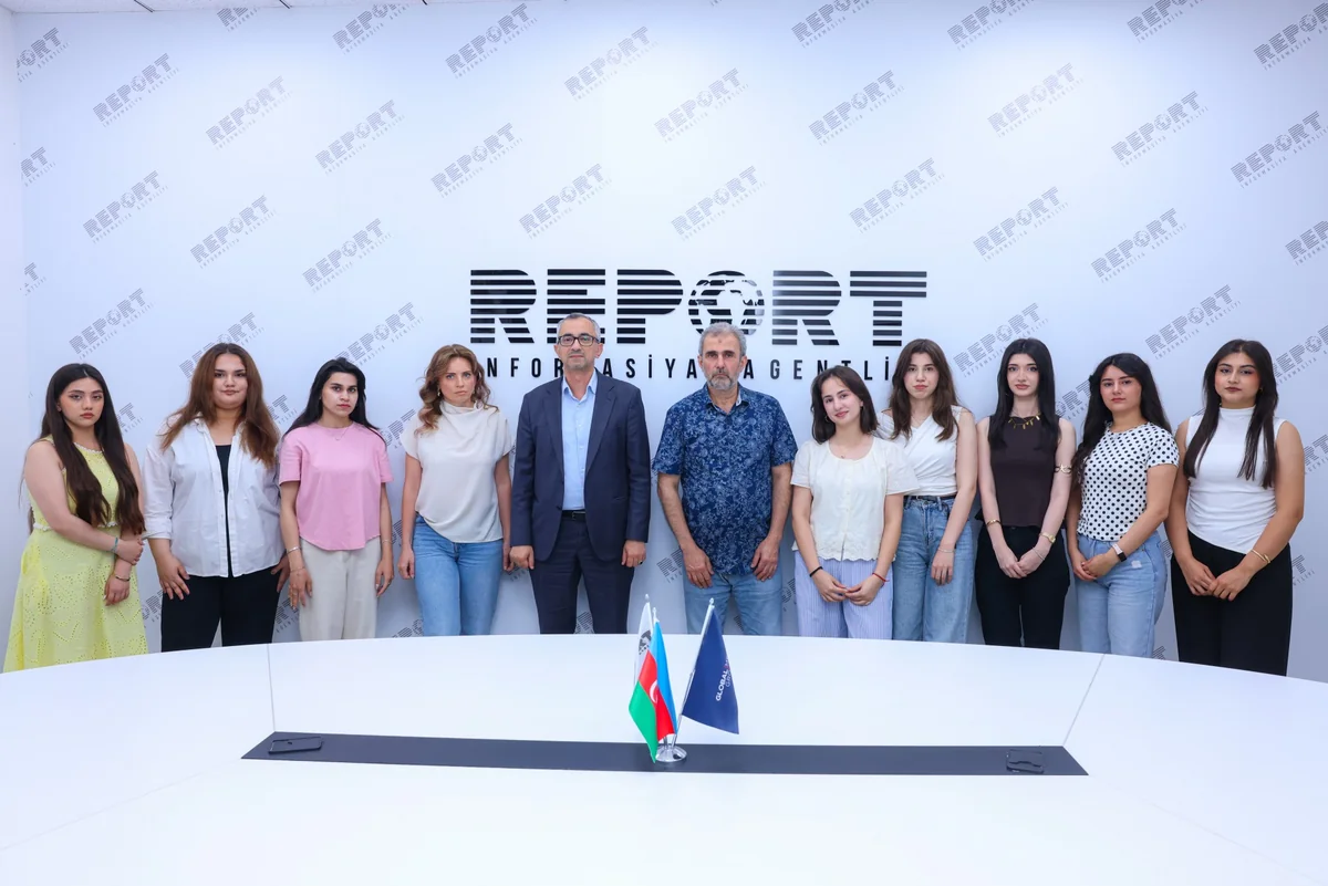 Report Media Məktəbinin 21-ci qrupu təlim proqramına qoşulub