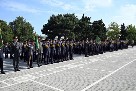 Cəmşid Naxçıvanski adına Hərbi Liseyin növbəti buraxılış mərasimi keçirilib