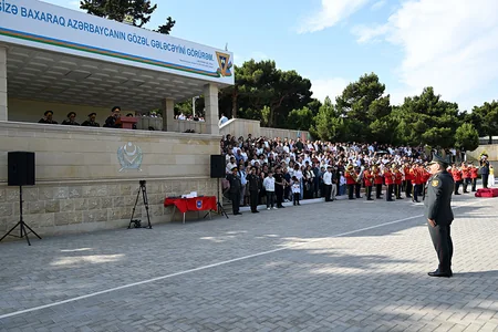 Cəmşid Naxçıvanski adına Hərbi Liseyin növbəti buraxılış mərasimi keçirilib
