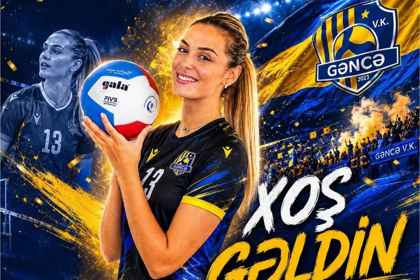 Gəncə voleybol klubu heyətini Militsa Vukoviçlə gücləndirib