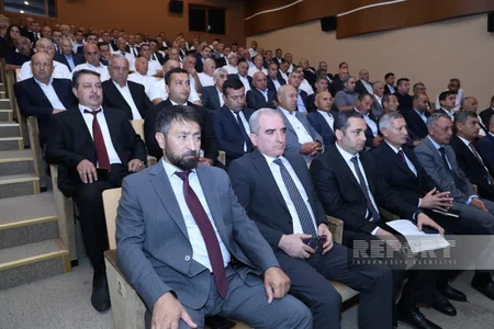 Ağdaşda aqrar sahədə yeni Dövlət Proqramına dair regional müşavirə keçirilib