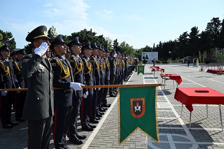 Cəmşid Naxçıvanski adına Hərbi Liseyin növbəti buraxılış mərasimi keçirilib