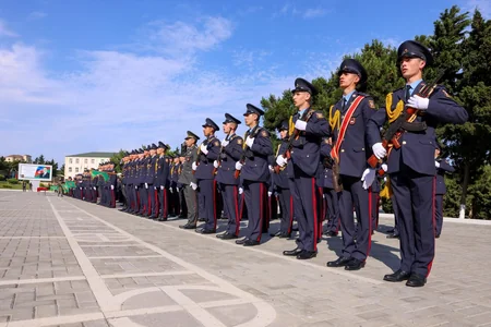 Cəmşid Naxçıvanski adına Hərbi Liseydə buraxılış mərasimi keçirilib