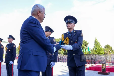 Cəmşid Naxçıvanski adına Hərbi Liseydə buraxılış mərasimi keçirilib