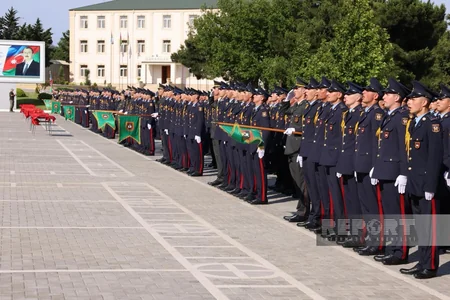Cəmşid Naxçıvanski adına Hərbi Liseydə buraxılış mərasimi keçirilib