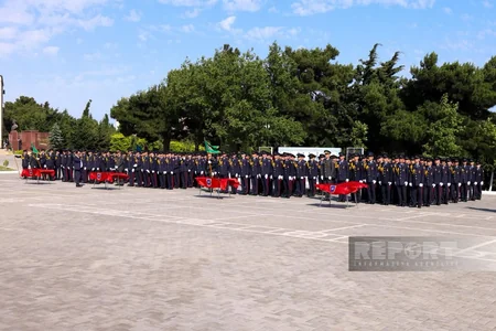 Cəmşid Naxçıvanski adına Hərbi Liseydə buraxılış mərasimi keçirilib