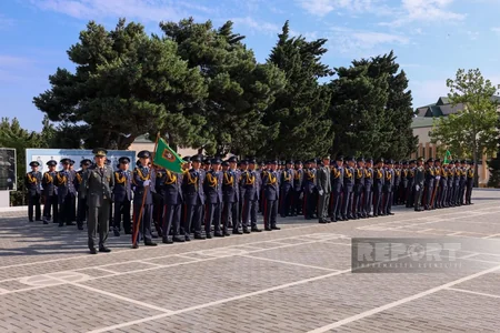 Cəmşid Naxçıvanski adına Hərbi Liseydə buraxılış mərasimi keçirilib