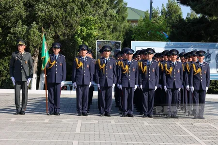 Cəmşid Naxçıvanski adına Hərbi Liseydə buraxılış mərasimi keçirilib