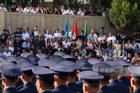 Cəmşid Naxçıvanski adına Hərbi Liseydə buraxılış mərasimi keçirilib