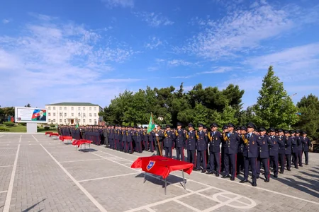 Cəmşid Naxçıvanski adına Hərbi Liseydə buraxılış mərasimi keçirilib