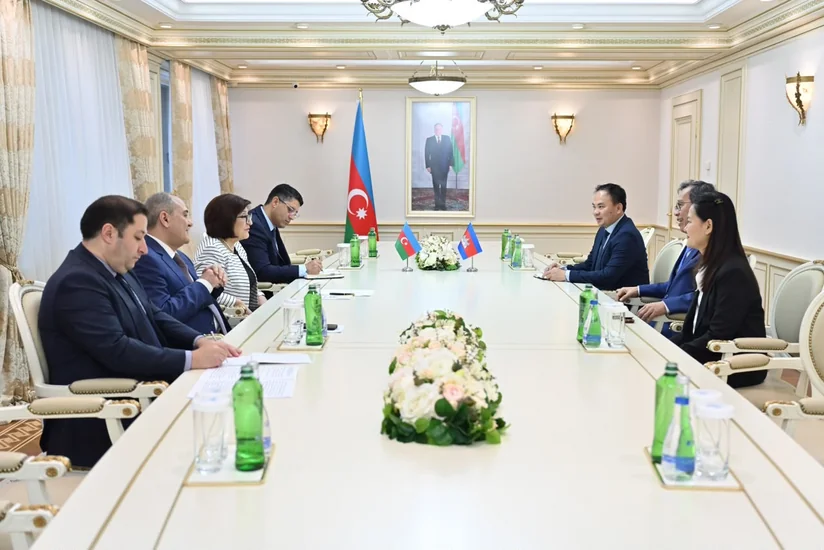 Azerbaijani speaker mulls co-op with second vice president of Cambodian Senate