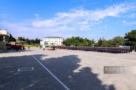 Cəmşid Naxçıvanski adına Hərbi Liseydə buraxılış mərasimi keçirilib