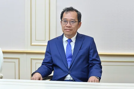 Azerbaijani speaker mulls co-op with second vice president of Cambodian Senate