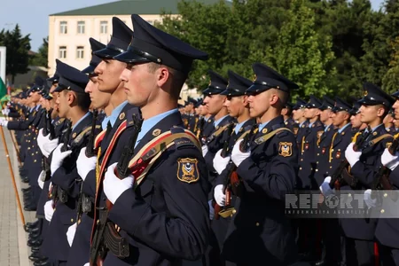Cəmşid Naxçıvanski adına Hərbi Liseydə buraxılış mərasimi keçirilib