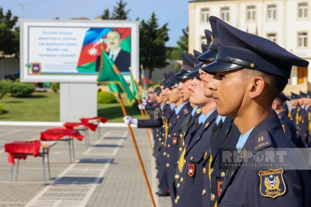 Cəmşid Naxçıvanski adına Hərbi Liseydə buraxılış mərasimi keçirilib