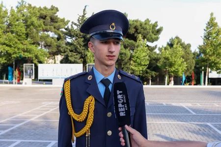 Cəmşid Naxçıvanski adına Hərbi Liseydə buraxılış mərasimi keçirilib