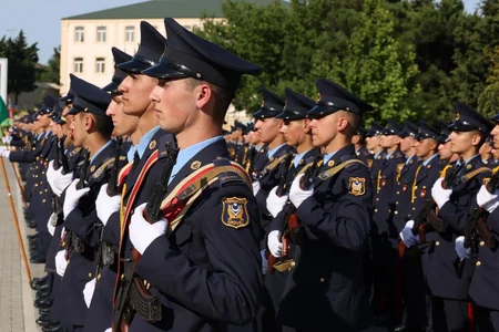 Cəmşid Naxçıvanski adına Hərbi Liseydə buraxılış mərasimi keçirilib