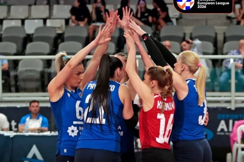Azərbaycanın voleybol milliləri Avropa Liqasında növbəti oyunlarını keçiriblər