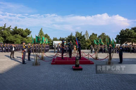 Cəmşid Naxçıvanski adına Hərbi Liseydə buraxılış mərasimi keçirilib