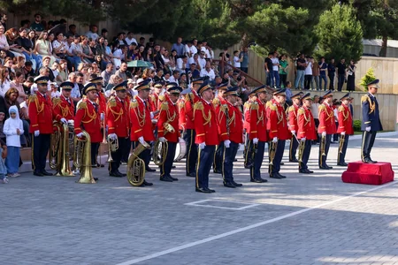 Cəmşid Naxçıvanski adına Hərbi Liseydə buraxılış mərasimi keçirilib