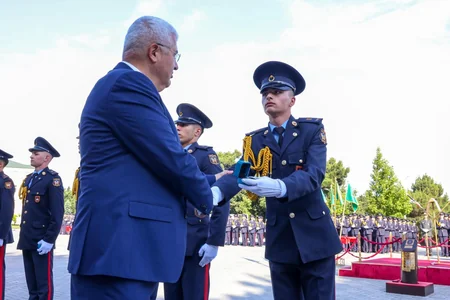 Cəmşid Naxçıvanski adına Hərbi Liseydə buraxılış mərasimi keçirilib