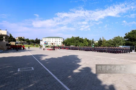 Cəmşid Naxçıvanski adına Hərbi Liseydə buraxılış mərasimi keçirilib