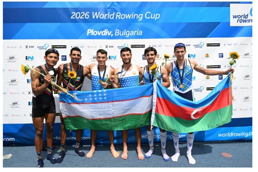 Azərbaycan avarçəkənləri Dünya Kubokunda bürünc medal qazanıblar