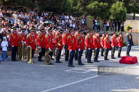 Cəmşid Naxçıvanski adına Hərbi Liseydə buraxılış mərasimi keçirilib
